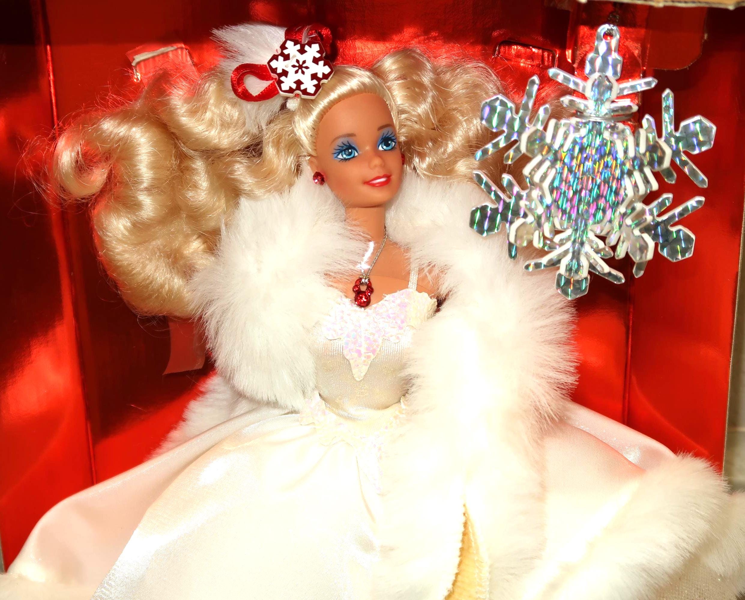 1989 Holiday Barbie - Etsy