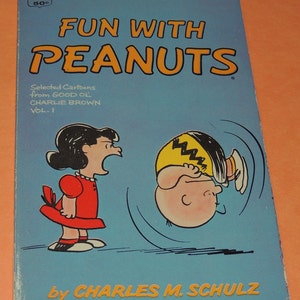 1968 &quot;Fun with Peanuts&quot; Charles Schulz paperback by Fawcett Crest