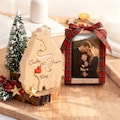 Custom Wooden Bear Family Puzzle - Personalized Engraved Family Name Puzzle - Perfect Christmas Gifts for Dad from Kids