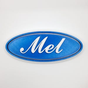 Targa Ford personalizzata / Targa con stemma Ford personalizzato / Targa con logo Ford / Targa auto personalizzata / Decorazione per camion Ford / Regalo per appassionati di auto