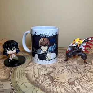 Mug personnalisé Death Note – Light Yagami & Ryuk Design