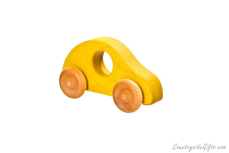 Wooden Toy Car Natural And Organic For