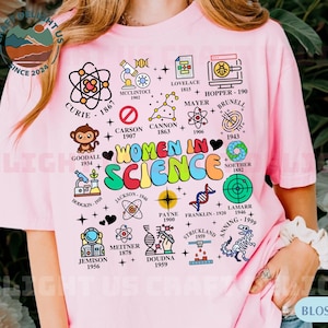 Women In Science Shirt, STEM Shirt, Gift For Science Teacher, Science Lover Gift Shirt, PhD Feminist Sweater, Women Empowerment Shirt