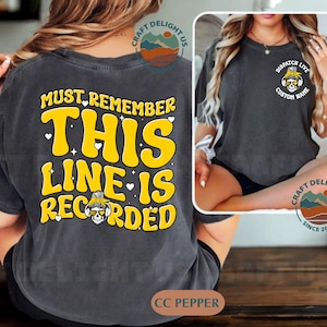 911 Dispatcher Shirt, Dispatcher Diese Linie wird aufgenommen, Notfall Dispatcher Shirt, Versand Lebensgeschenk, Versand Shirt