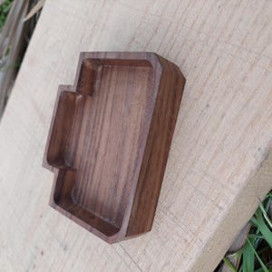 Plateau en bois pour Eureka Mignon en bois de noyer