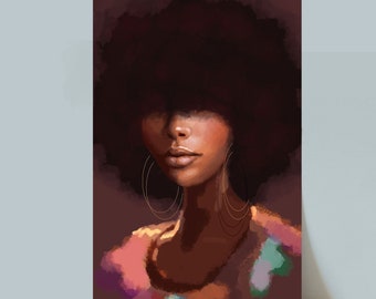 69 ritratti femminili boho arte digitale stampabile decorazione da parete boho donne acquerello boho estetica copricapo floreale opera d'arte - Italia