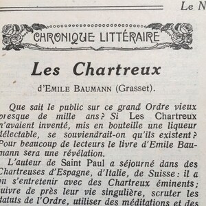 Vintage /antique/French Magazines 1924-1931 , La Maison. French writing, scrolled headings, French ephemera, rare antique French magazine image 5