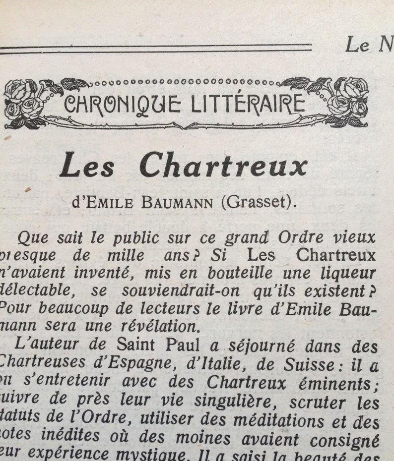 Vintage /antique/French Magazines 1924-1931 , La Maison. French writing, scrolled headings, French ephemera, rare antique French magazine image 5