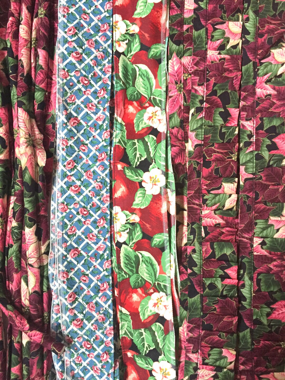 1970 Vintage Wire Ribbon & Ruffle Pack, Red Ribbons, Vintage Trim