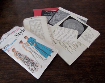 Bundle of Vintage Patterns