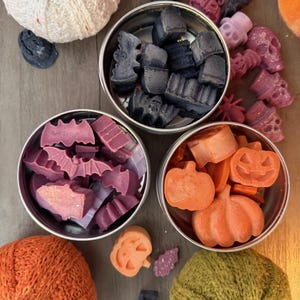 Herbst duftende Soja Wachs Melt | Herbstduft | Gemütlich Spooky & Spice