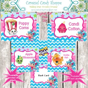 Shopkins Labels - Etsy