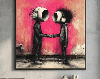 Game On - Poster, Bold Vivid Colors, Unique Art Design Gift (Multiple Sizes)