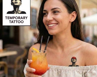 Temporary Tattoo Character Pack • 5 Unique Grunge Art Sheets
