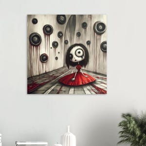 Recupero - Poster artistico da parete, arte AI unica e originale, 30x30 - 70 x 70 cm / 12x12 - 27,5x27,5 pollici