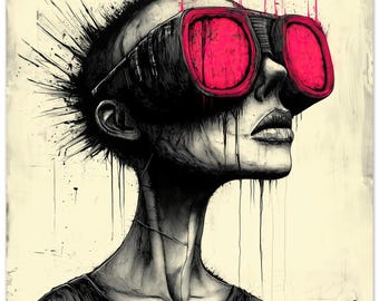 Overdose Poster: Bold Colors, Unique Museum Quality Print