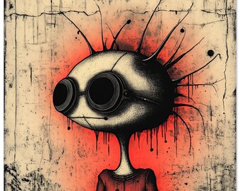 It Shines - Poster, museum quality - bold, unique and personal designed gift, shaped from my soul