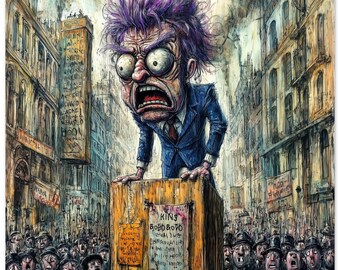 King Bobo Poster: Unique Soulful Design - Matte Eco Paper