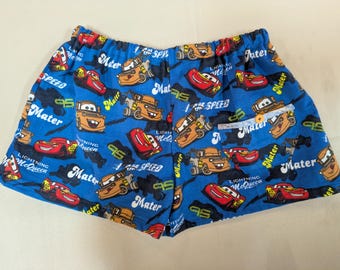 The Cars PJ shorts