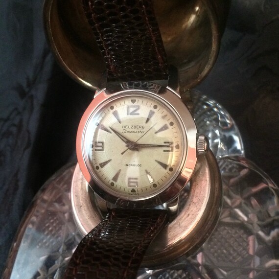 Vintage Helzberg Timemaster Wristwatch 