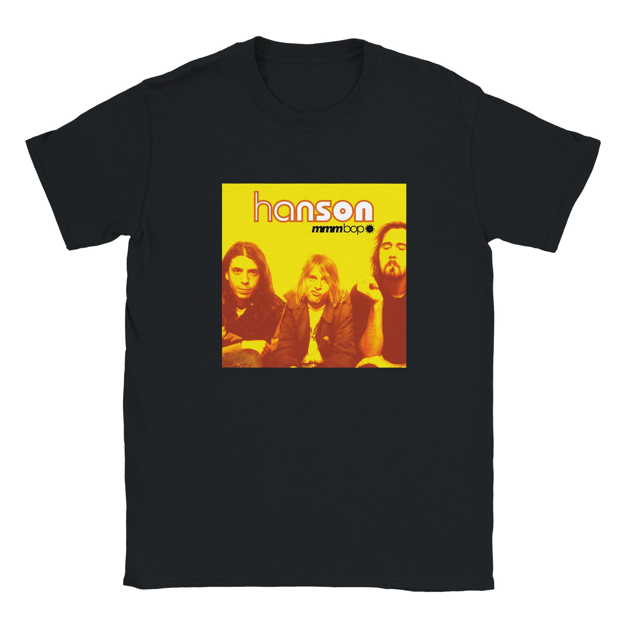 90s HANSON ヴィンテージ　Tシャツ　ニルヴァーナ　バンドTシャツ Amazon | Hanson Mashup 90s Nirvana ニルヴァーナ ロック T