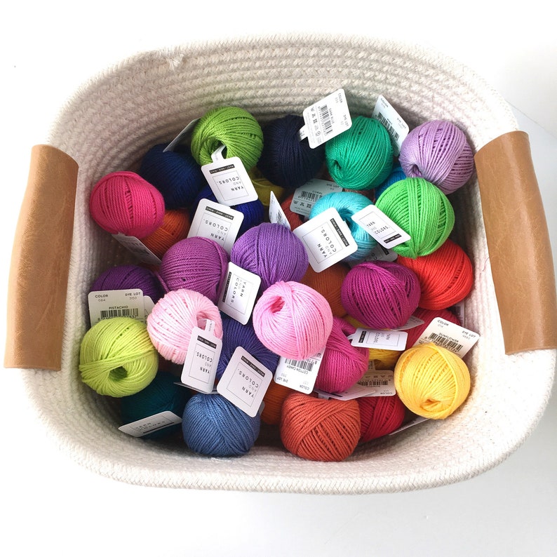 Yarn and Colors Must have Minis 100 percent Cotton Yarn Etsy