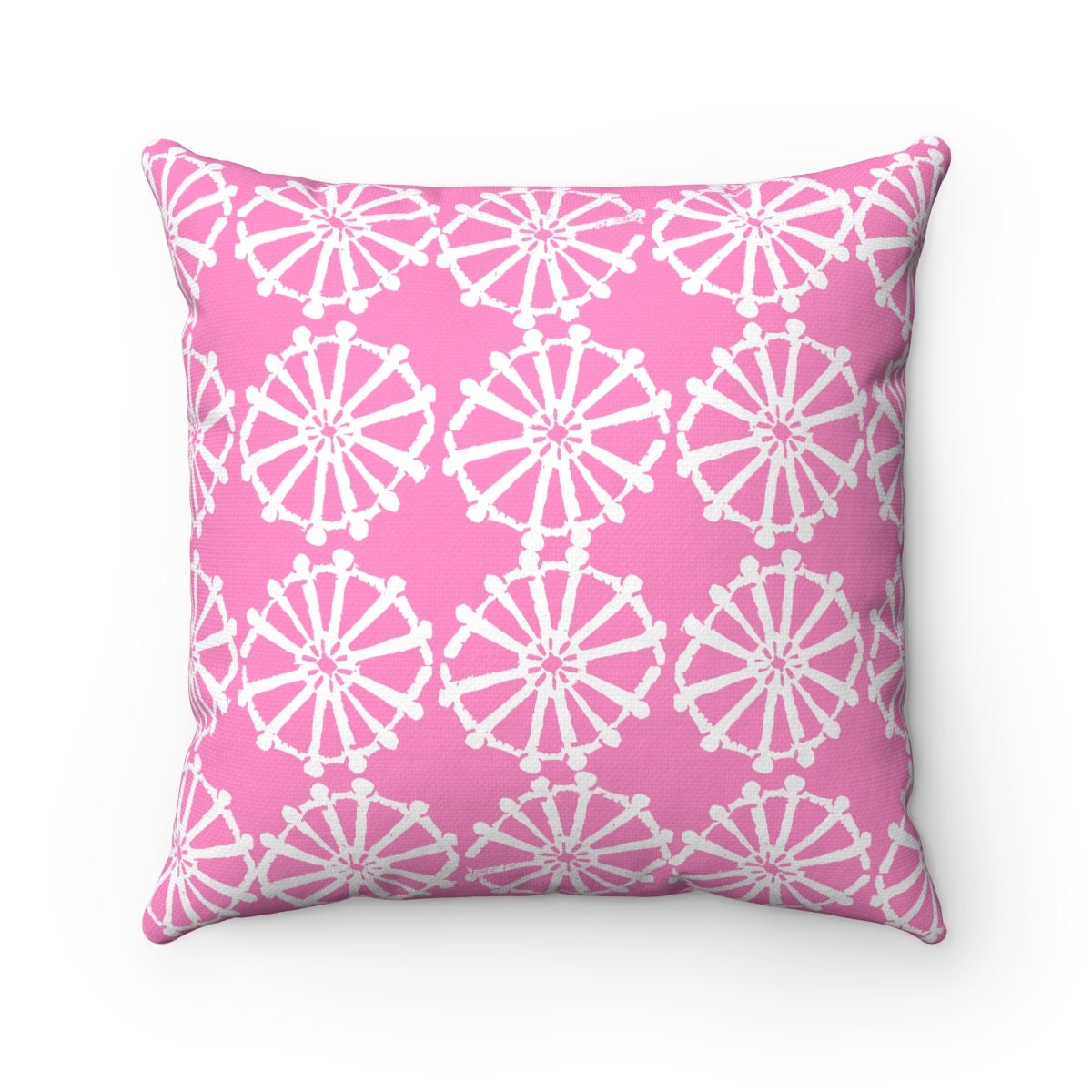 OUTDOOR Throw Pillow . Pink Outdoor Pillow . Pink patio Etsy