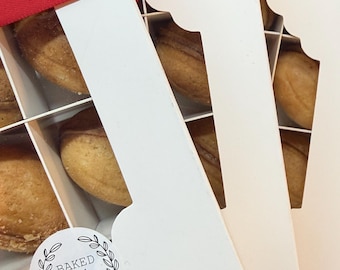 Personalised Walnut Caramel Shortbread Biscuit Gift Box | Handmade UK Treat