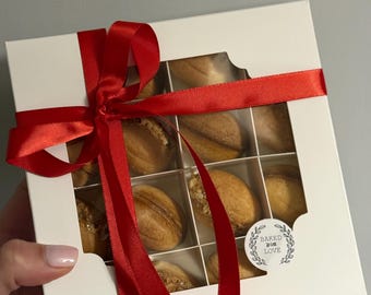 Walnut Shaped Caramel Biscuits | Condensed Milk Shortbread Gift Box UK