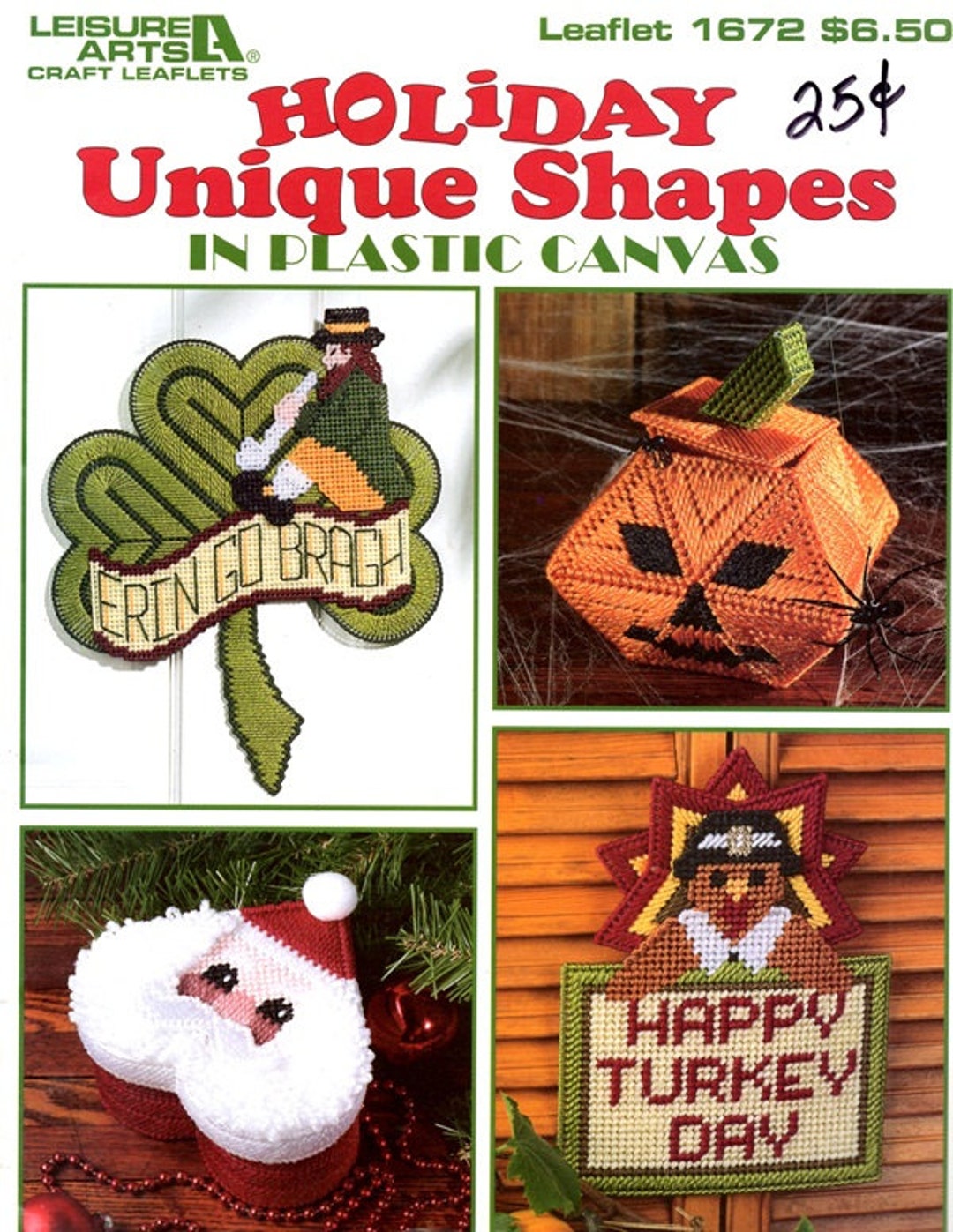 Holiday Unique Shapes Plastic Canvas Jack O Lantern St. - Etsy