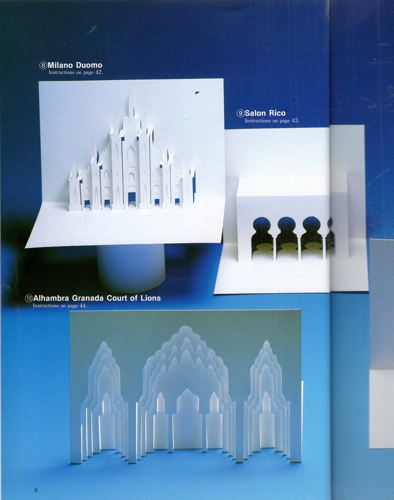 Paper Building Tutorial Paper Magic Pop-up Paper Craft Origamic Architecture Actual Buildings ...