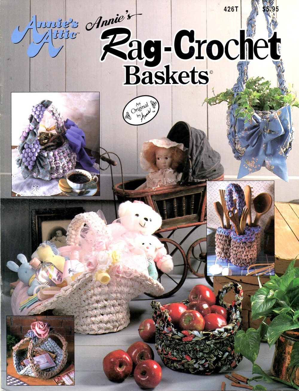 30 Annie’s Attic Crochet Patterns to Explore for Gifts, Decor, and Vintage Charm 17 Annie’s Rag Crochet Baskets