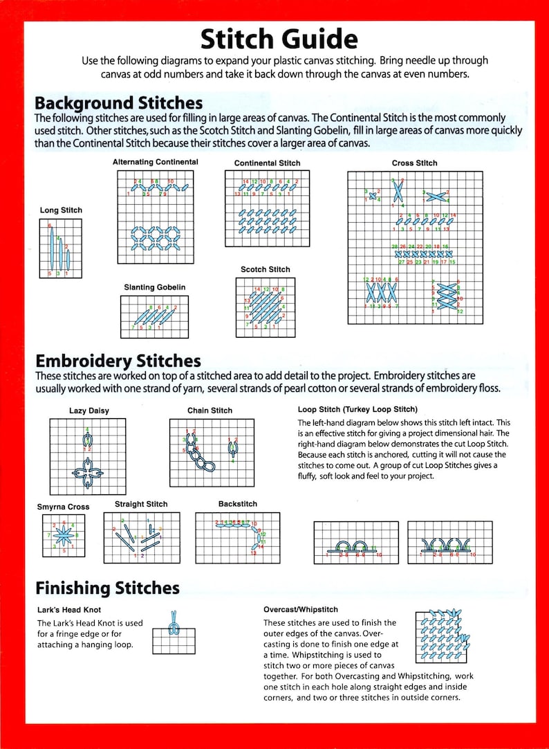 Fourth of July Celebration Plastic Canvas Flags Stars Firecracker Windsock Plant Pokes Needlepoint Embroidery Craft Pattern Leaflet 186025