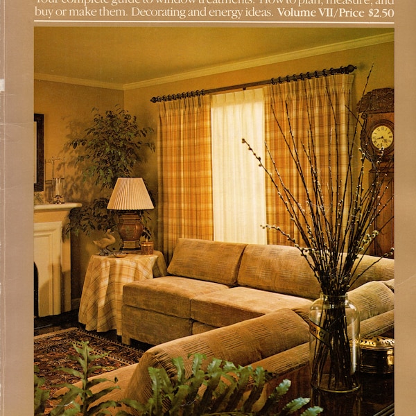 Kirsch Guide to Window Beauty Vintage 1960s Interior Decorating Book Drapes Curtains Slipcovers Colors Furniture DIY Do It Yourself Book