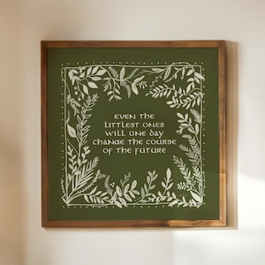 Cambia il futuro, citazione per la cameretta dei bambini, download digitale, arte ispiratrice per la cameretta dei bambini o delle bambine