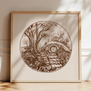 Fantasy Novel Inspired Art Printable