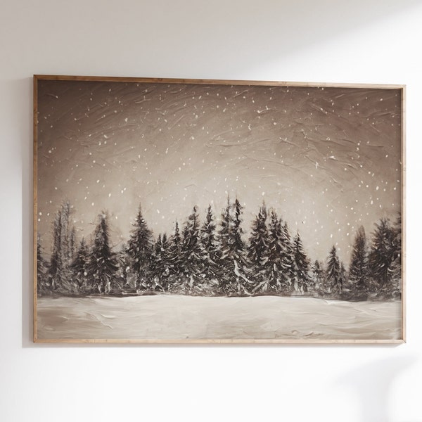 Pine Tree Art Etsy