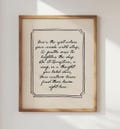 Custom Quote, Poem or Scripture Verse Print, Personalized Wall Art