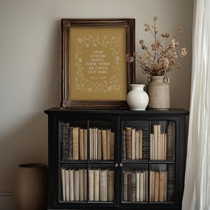 Personalized Scripture art featuring your favorite Bible verse, Christian wall decor gift idea.