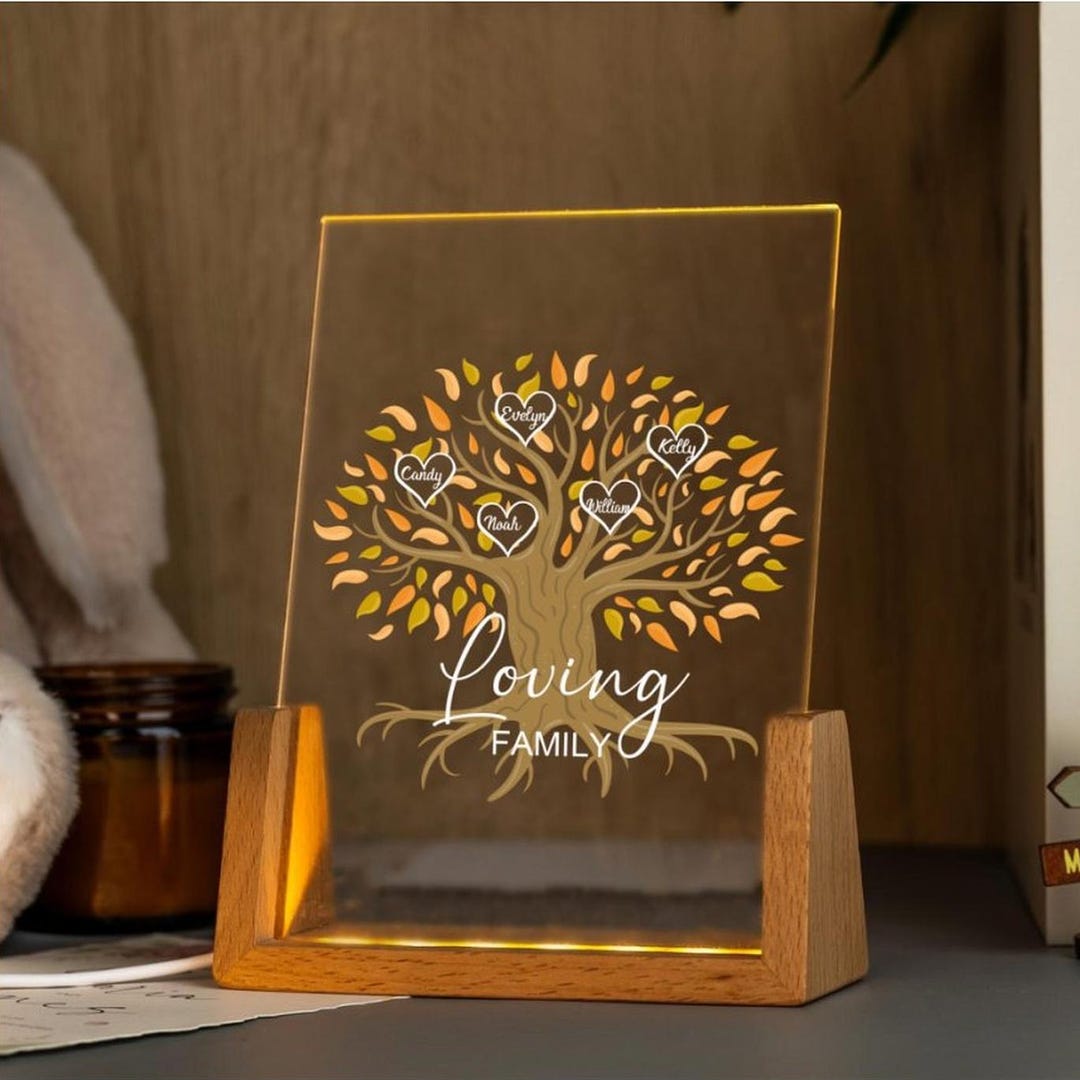 SnowTime Battery Operated LED Acrylic Tree With Train