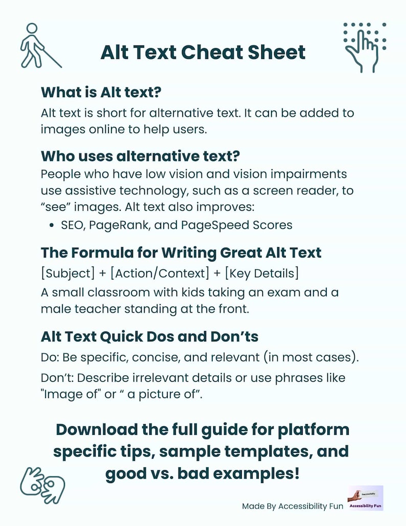 Ultimate Inclusive Social Media Guide + Alt Text Techniques for Reddit ...
