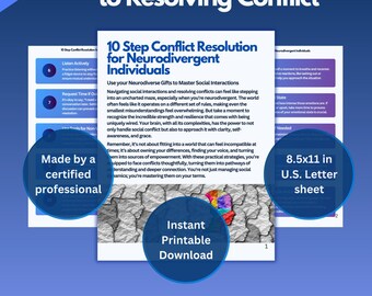 10 Effective Steps for Conflict Resolution for Neurodivergent Students, Educators, and Professionals