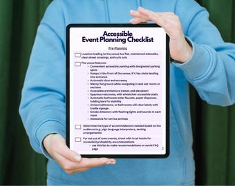 Inclusive Event Planning Checklist