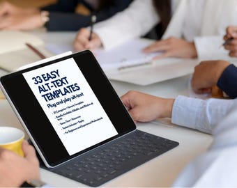 Easy Alt Text Templates for Accessibility, SEO, and Inclusive Content Creation