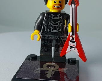 Prince - Purple Rain figure - hand-built custom made Lego model