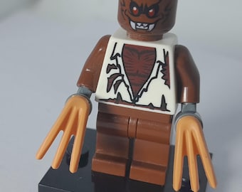 Werewolf figure custom built from genuine