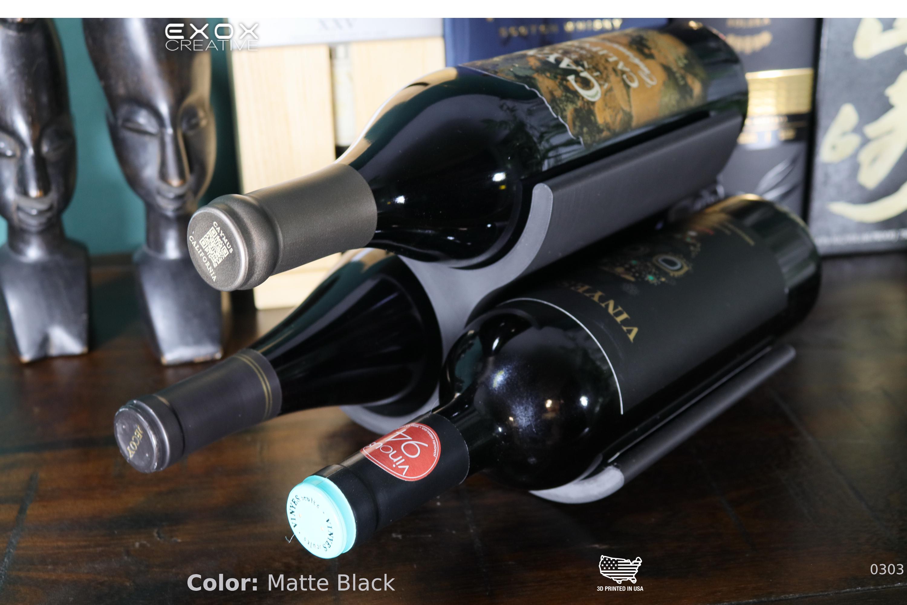 Midcentury Wine Rack - Etsy