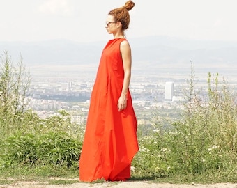 Red Cape Maxi Dress / Neoprene Dress / Plus Size Dress / Maxi Dress With  Pockets / Cape Maxi Dress / Ruffle Maxi Dress / Red Dress #35145 - Etsy