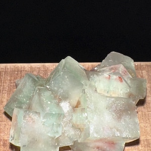 Mint Green Apophyllite on Heulandite - Natural Mineral