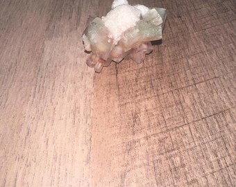 Prickly Pear Apophyllite on Heulandite with Mordenite - Small